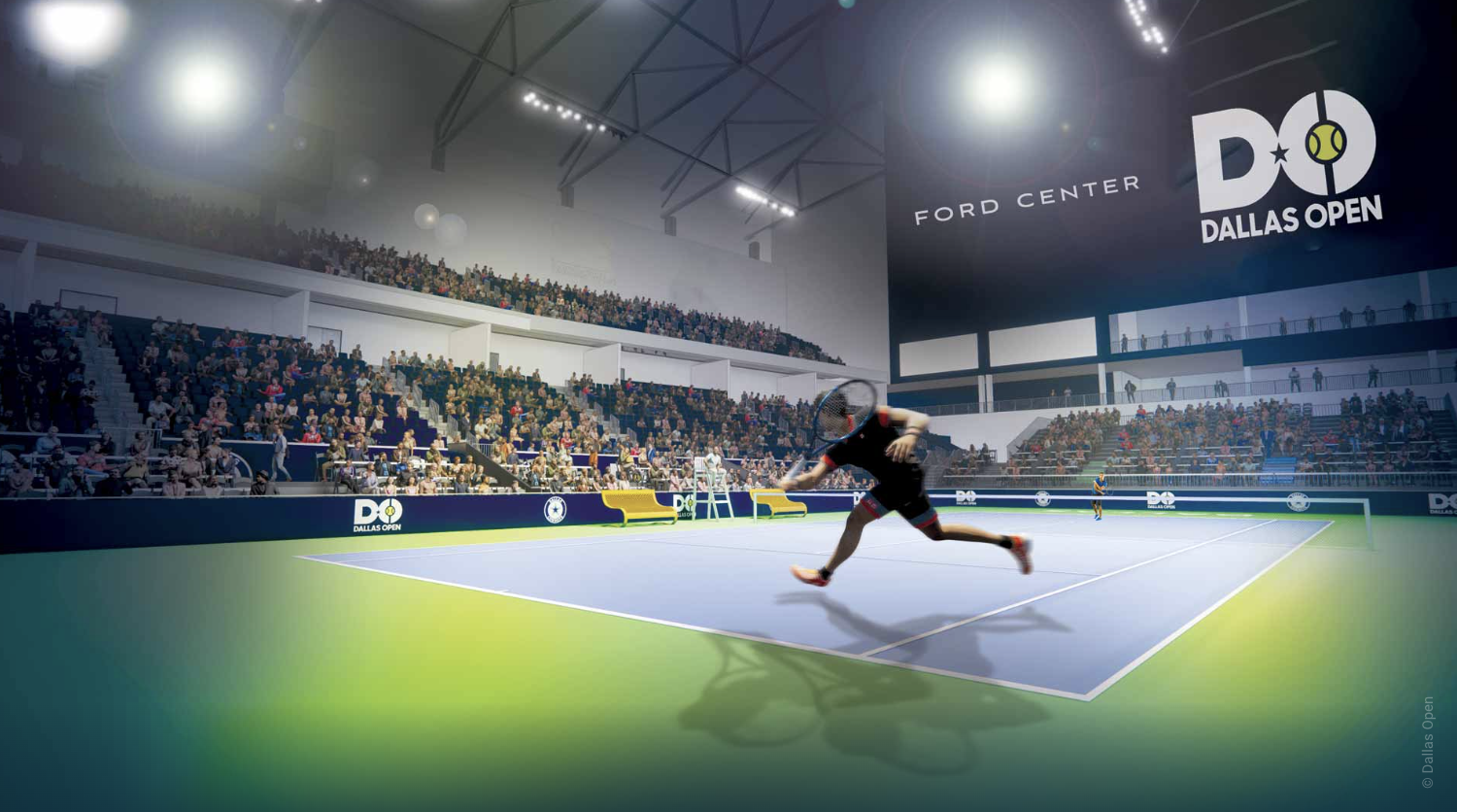 テニスのDallas Open、2025年からフリスコで開催へ【ATP500に昇格